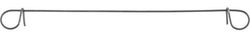 Проволока для вязки арматуры ЗУБР с кольцами, d=1,2мм, L=140мм, сумм d арматуры до 38мм, 100шт 23855-1.2-14-100