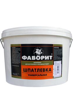 Шпатлевка акриловая ФАВОРИТ ВДАК-0014 белая ( 7 кг)