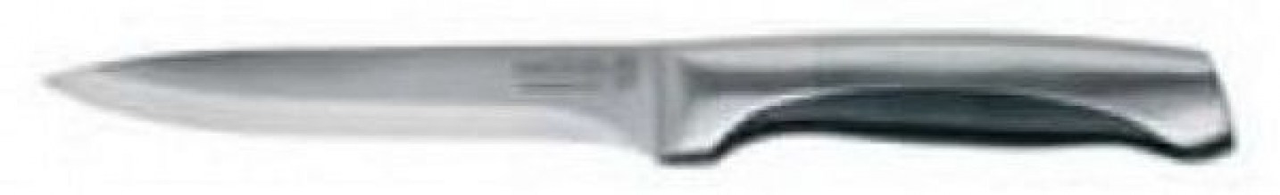 Нож LEGIONER &quot;FERRATA&quot; универсальный, рукоятка с металлическими вставками, лезвие из нержавеющей ста 47947