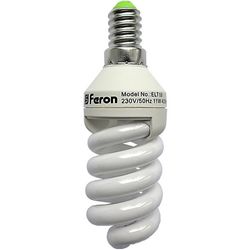 Лампа энергосберегающая КЛЛ 11/840 Е14 D33х92 спираль FERON 4938