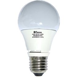Лампа светодиодная LED 10вт Е27 белый FERON 25458