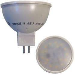 Лампа светодиодная LED 5вт 230в GU5.3 теплый SAFFIT SBMR1605
